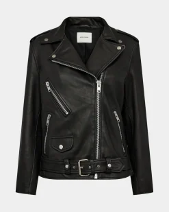 LEMOSW LEATHER JACKET - Black