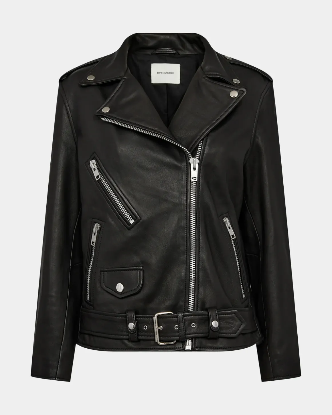 LEMOSW LEATHER JACKET - Black