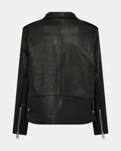 LEMOSW LEATHER JACKET - Black