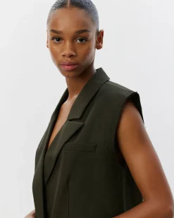 LINKASW VEST - olive