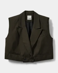LINKASW VEST - olive