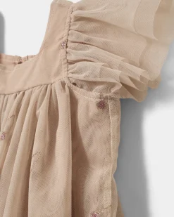 LISSIESB DRESS - Beige