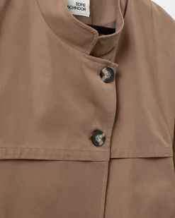 LIZZYSW COAT - Brown