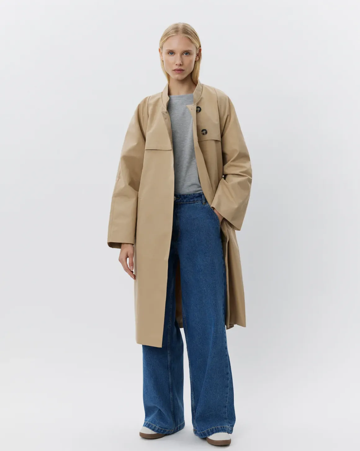 LIZZYSW COAT - Camel