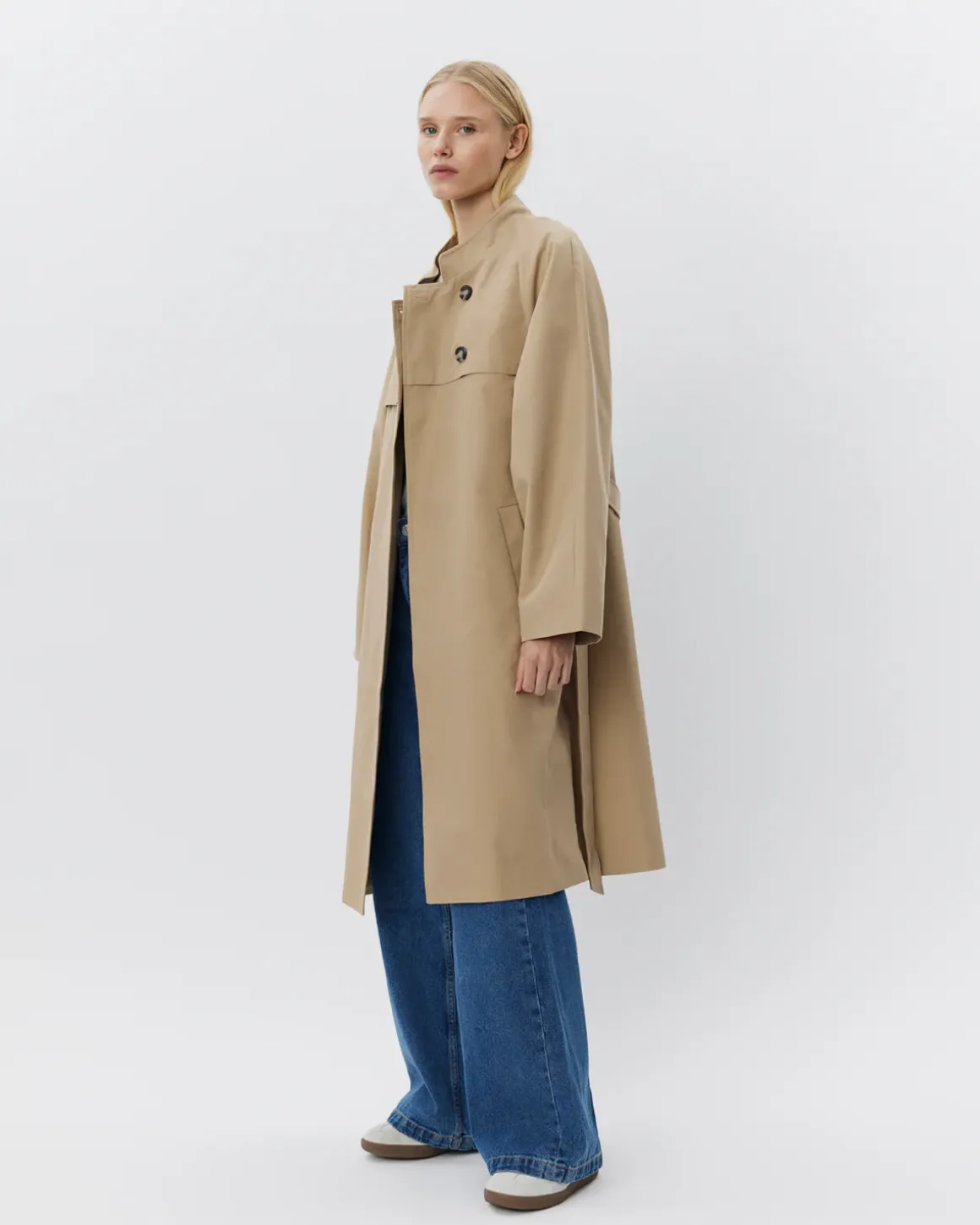 LIZZYSW COAT - Camel