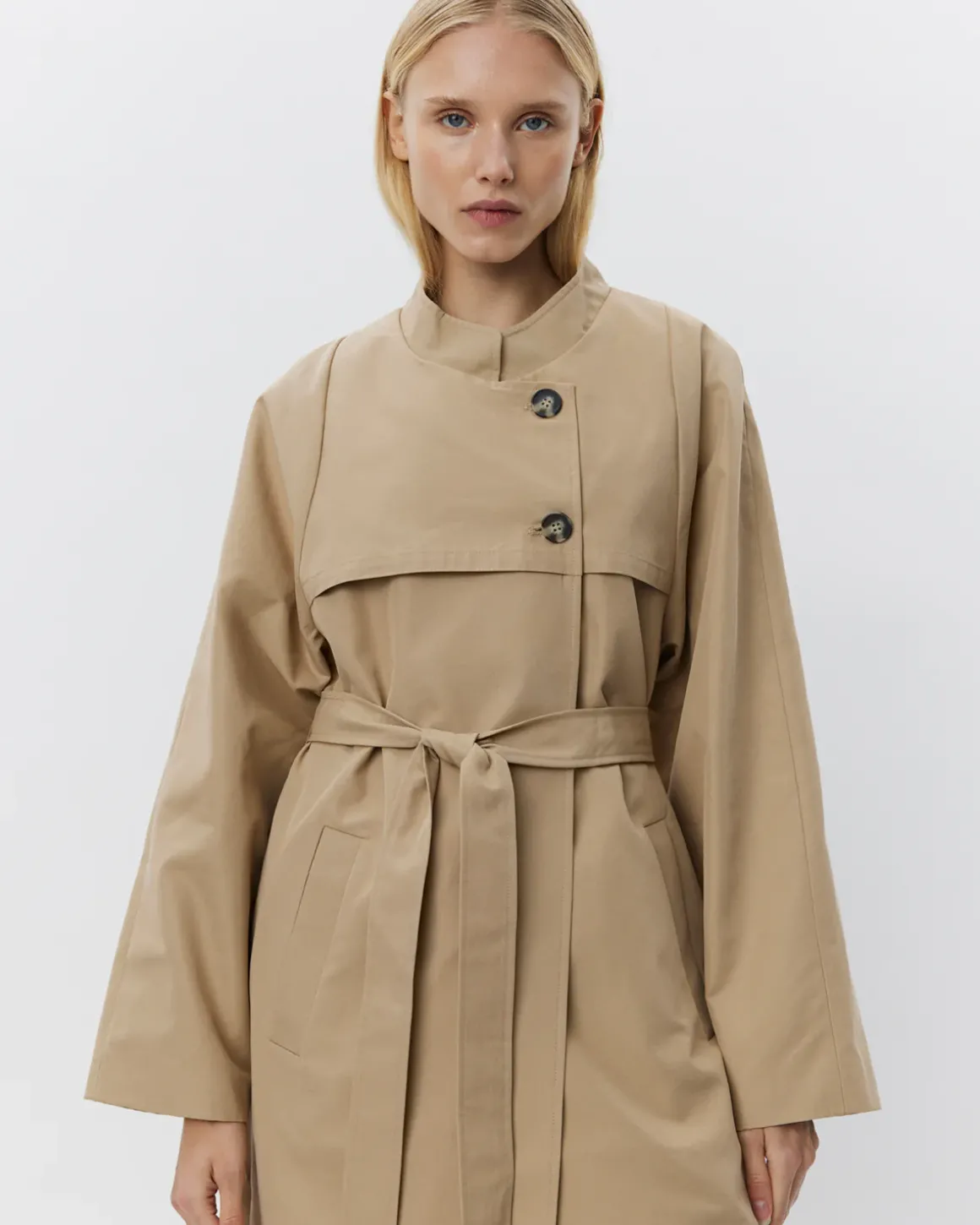 LIZZYSW COAT - Camel