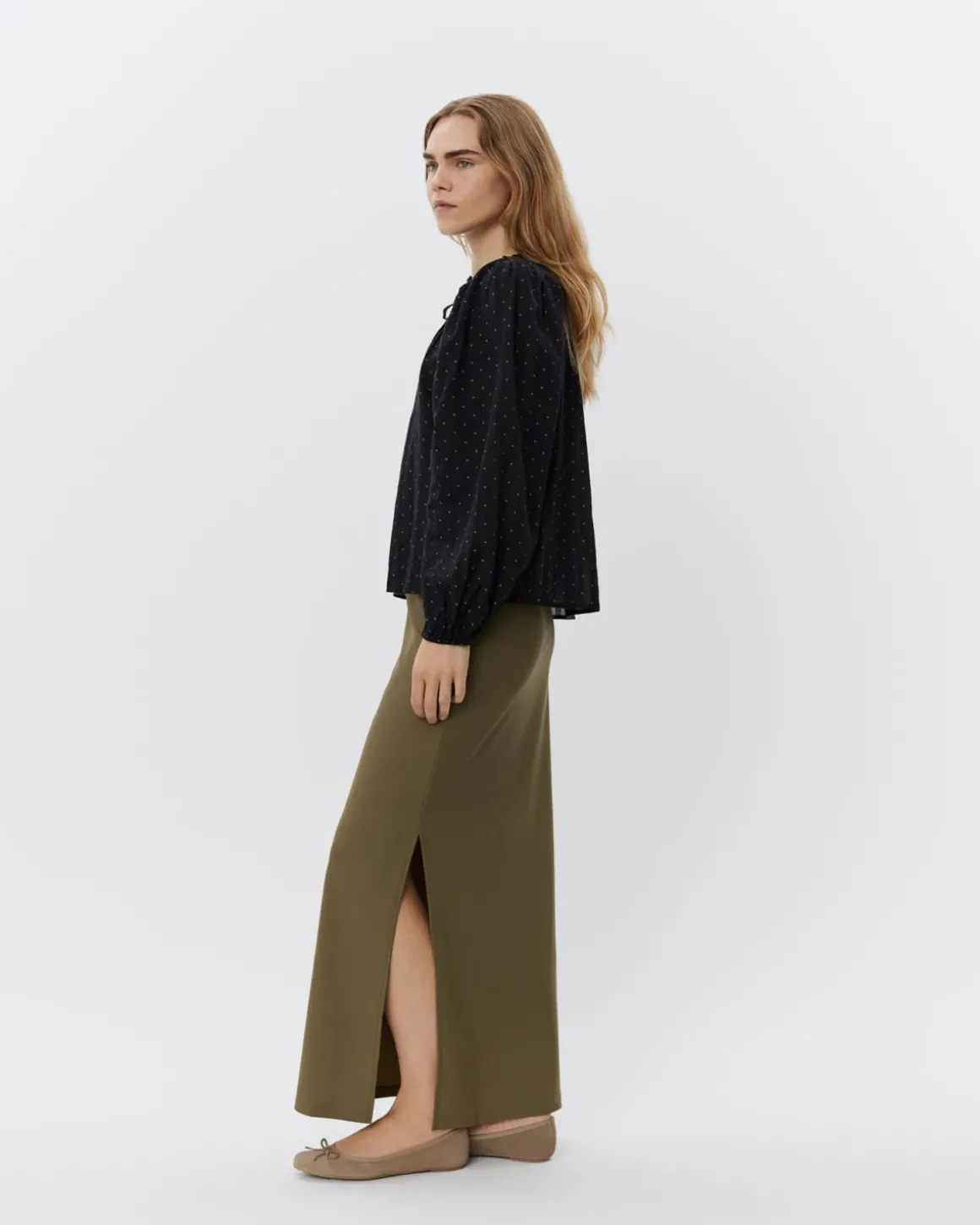 LOURDESSW BLOUSE - Black