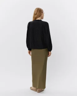 LOURDESSW BLOUSE - Black