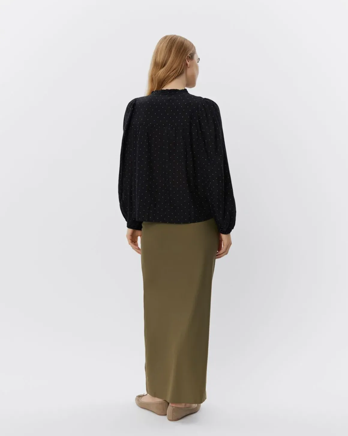 LOURDESSW BLOUSE - Black