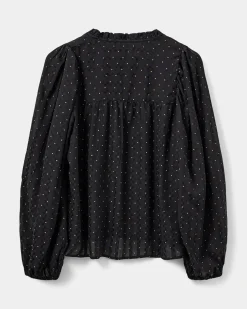 LOURDESSW BLOUSE - Black