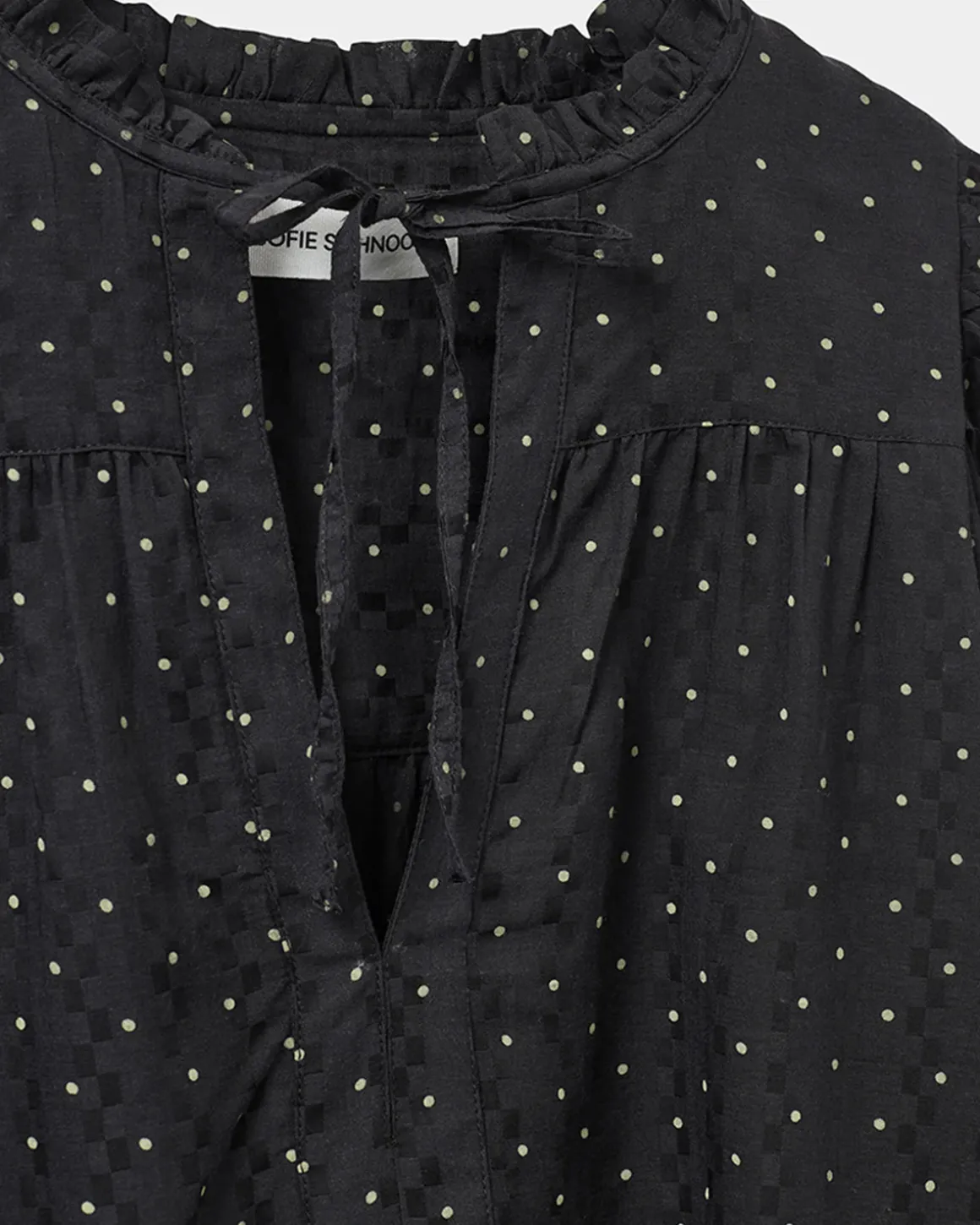 LOURDESSW BLOUSE - Black