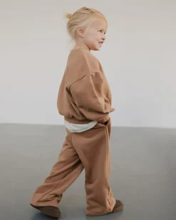 LOVASK SWEATPANTS - Cashew brown