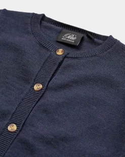 LOWASB CARDIGAN - Dark Blue