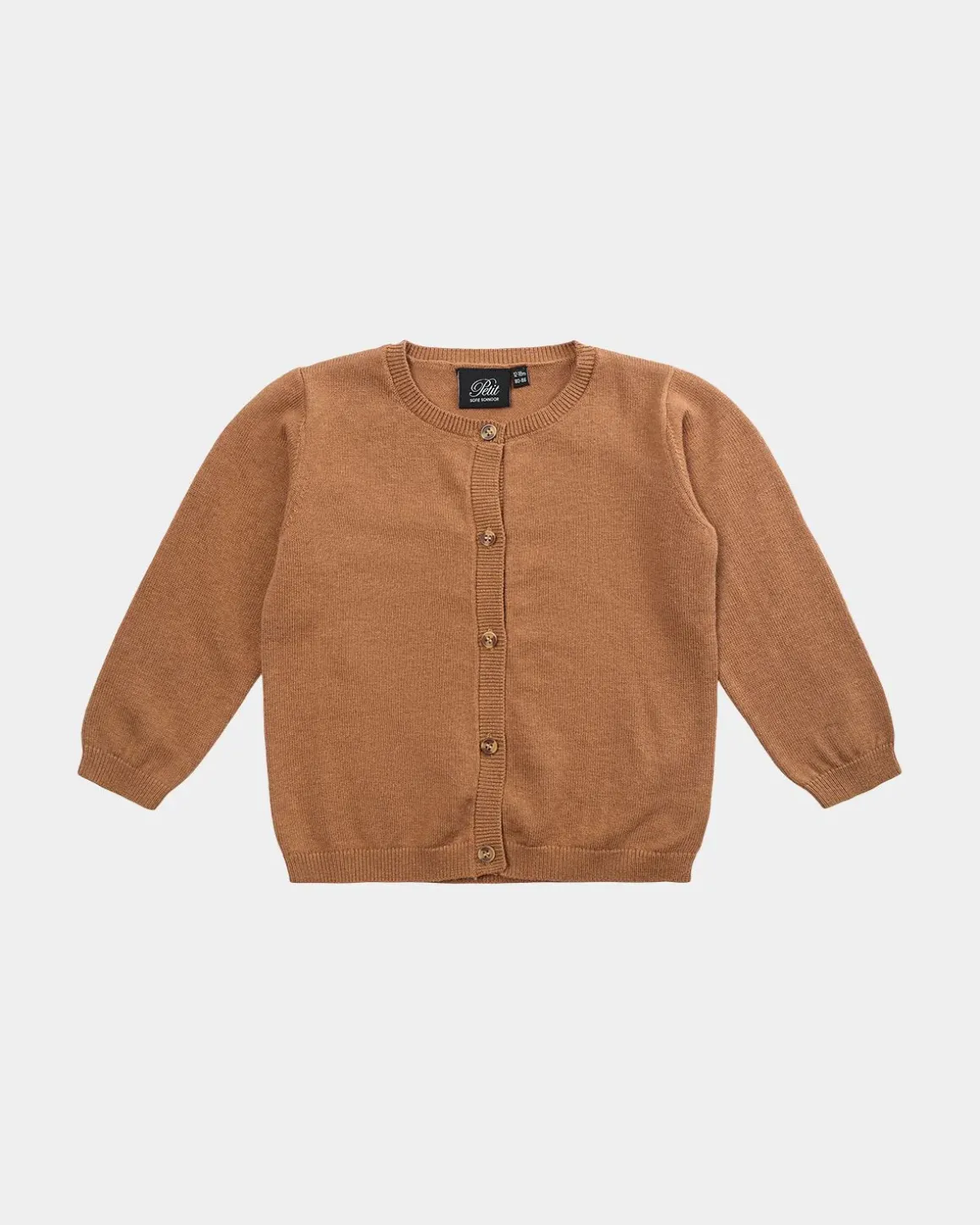LOWASB CARDIGAN - Dusty Brown