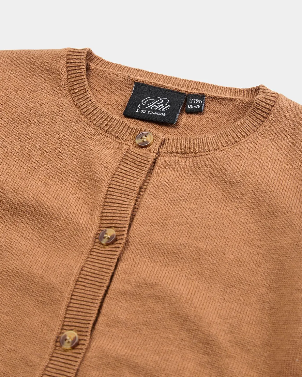 LOWASB CARDIGAN - Dusty Brown