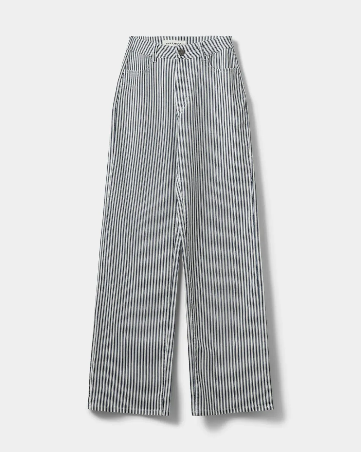 LUCCASW JEANS - Black striped