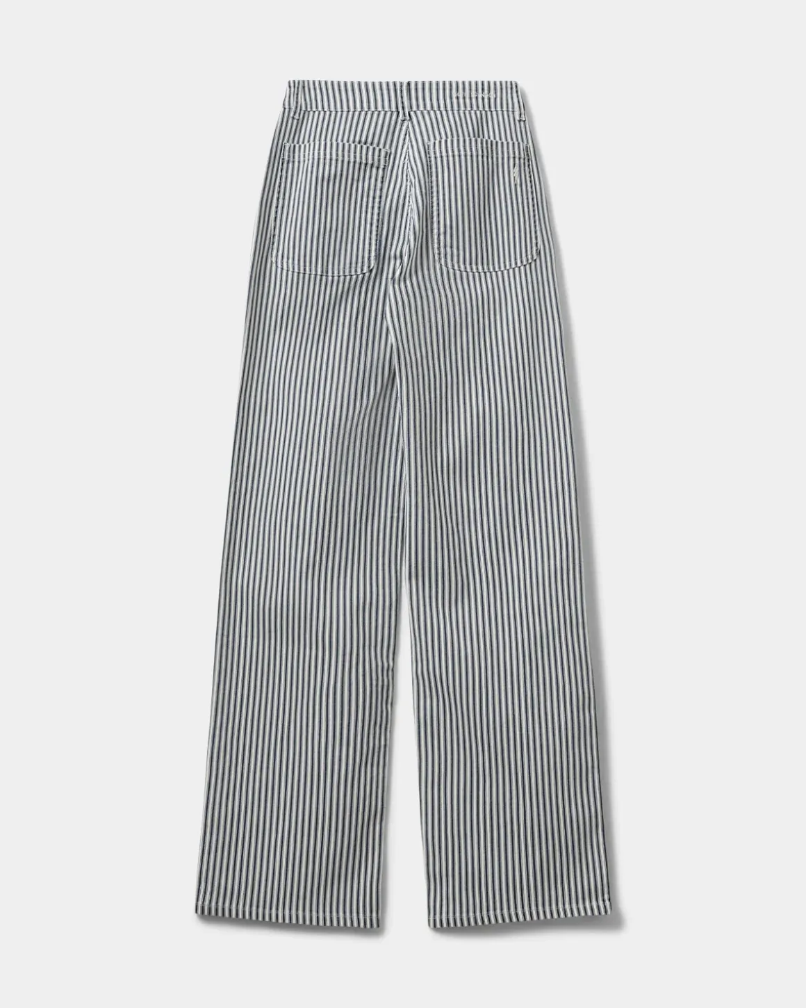 LUCCASW JEANS - Black striped