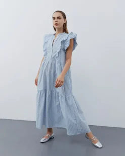 LucieSW Dress - Blue striped