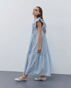 LucieSW Dress - Blue striped