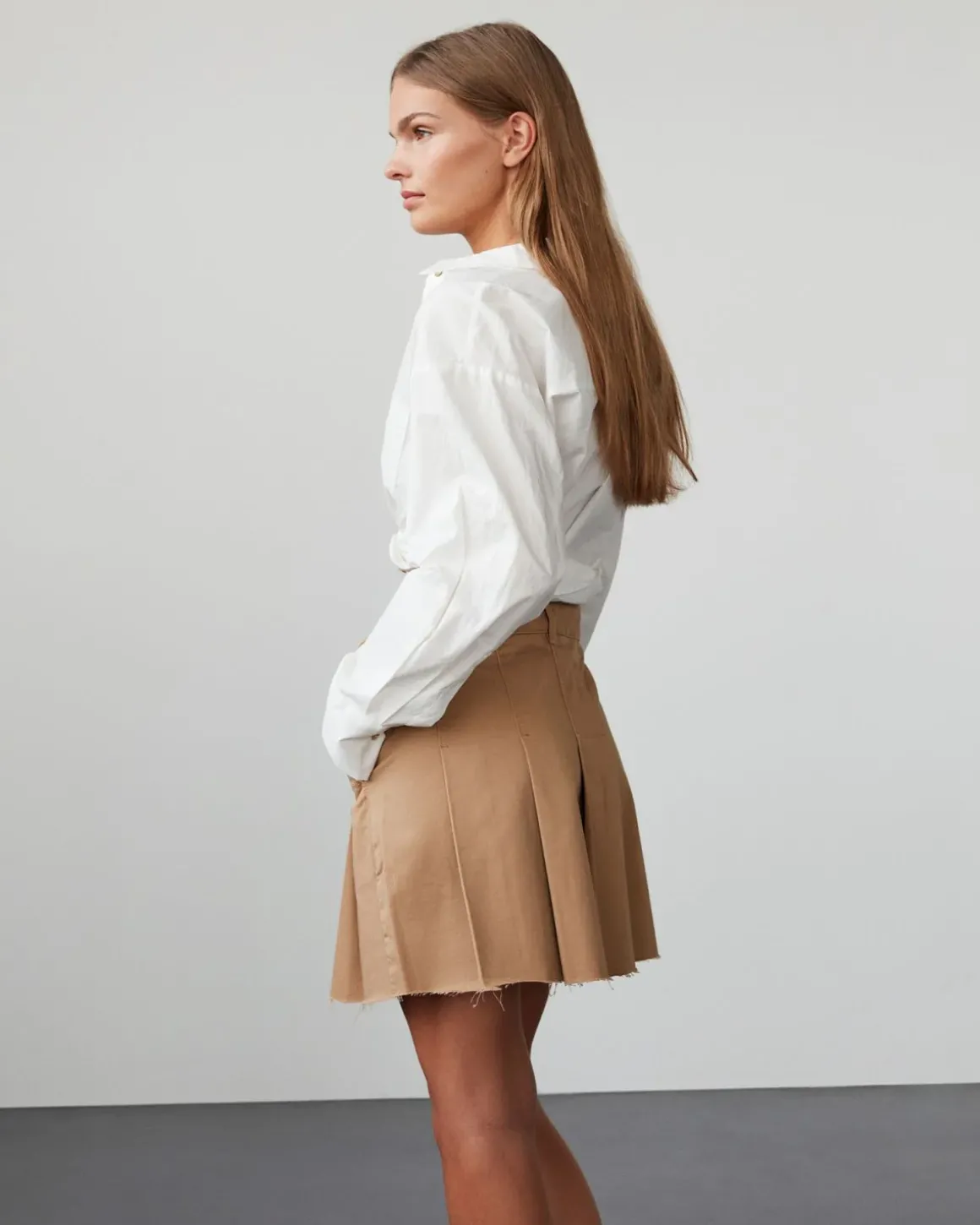 LYDIASW SKIRT - Camel