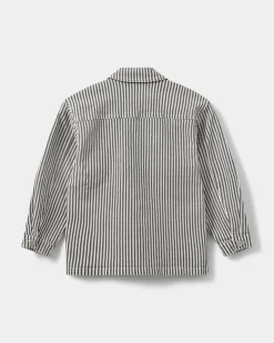LYNNSY JACKET - Black striped