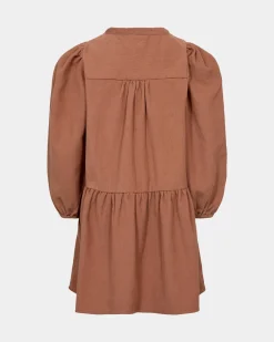 MAISK DRESS - Rosy brown