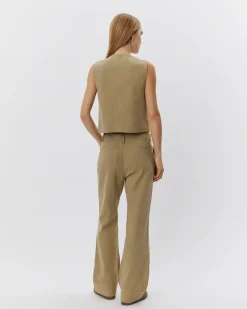 MALINASW TROUSERS - Light camel