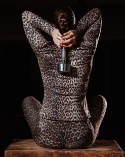 MALLORYSW BLOUSE LONG SLEEVE - Leopard