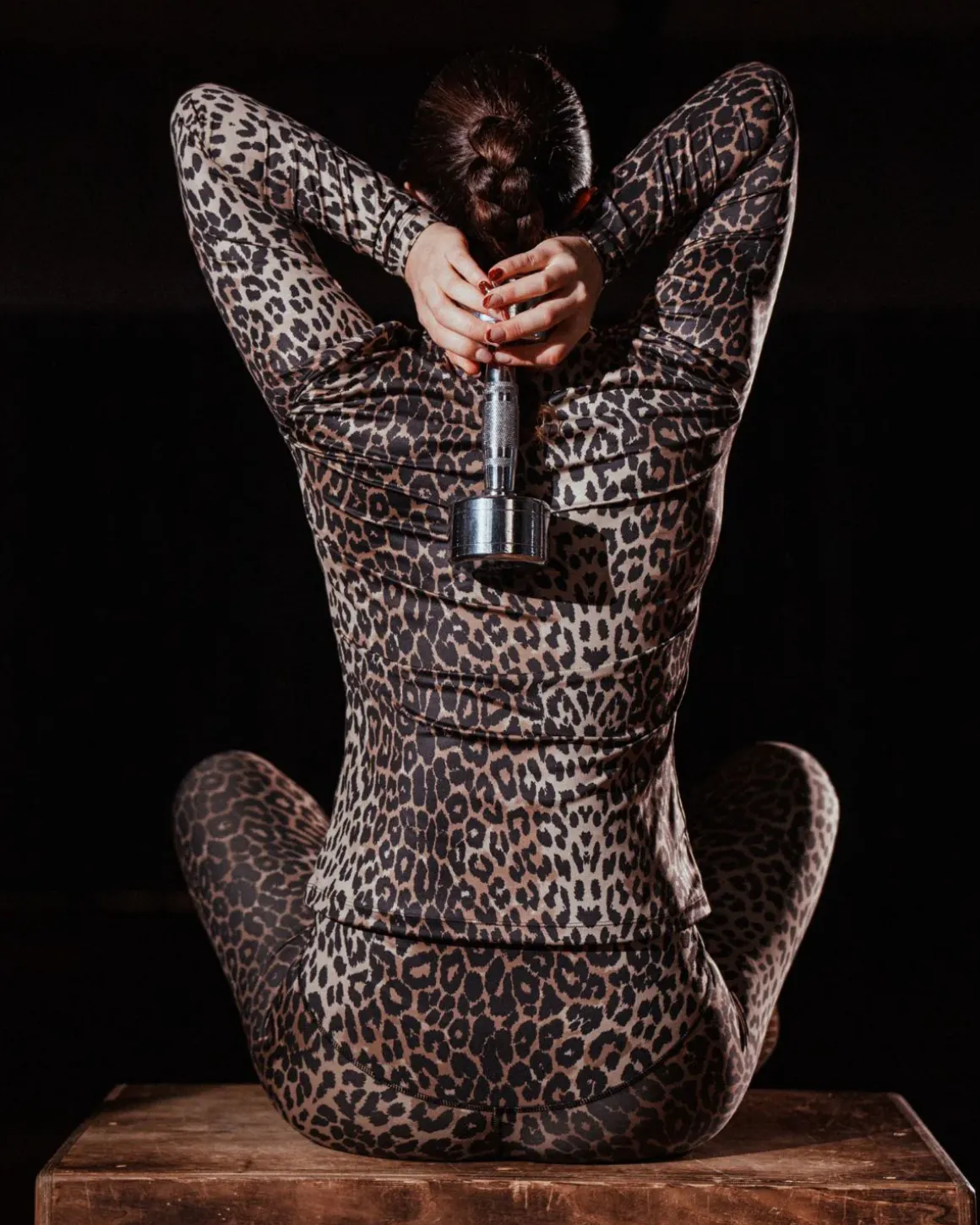 MALLORYSW BLOUSE LONG SLEEVE - Leopard