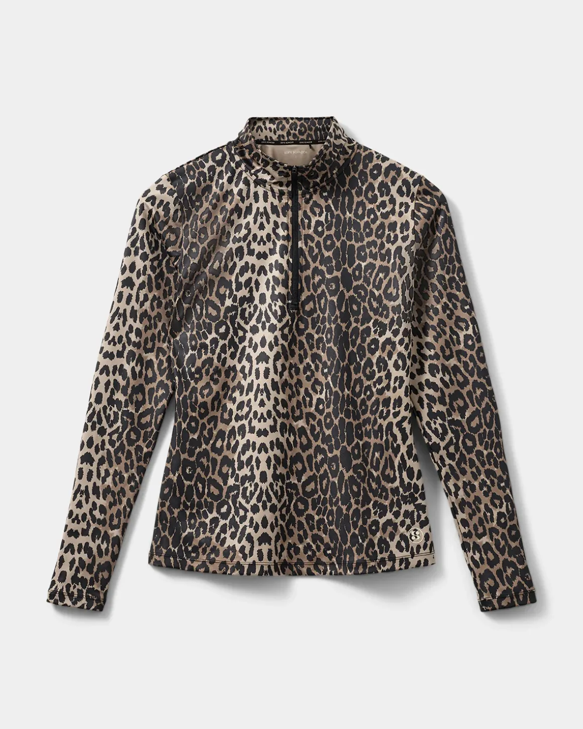 MALLORYSW BLOUSE LONG SLEEVE - Leopard