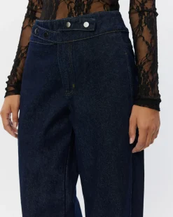 MARIAMSW JEANS - Dark denim blue