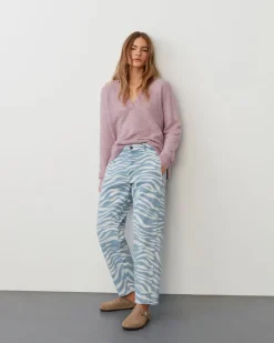 MARIAMSW JEANS - Light denim blue