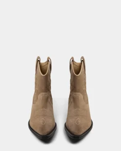 MARISASW BOOT - Dark sand