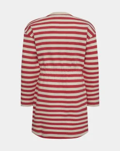 MARITASK T-SHIRT LONG SLEEVE - Berry red