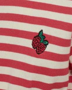 MARITASK T-SHIRT LONG SLEEVE - Berry red