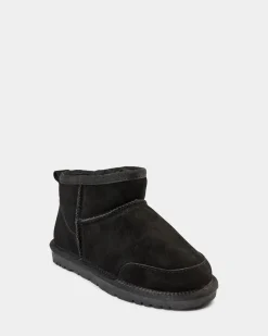 MARTHASW TEDDY BOOT - Black