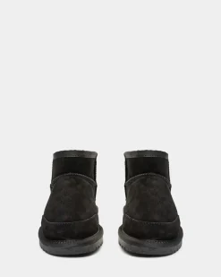 MARTHASW TEDDY BOOT - Black