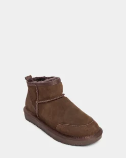 MARTHASW TEDDY BOOT - Brown