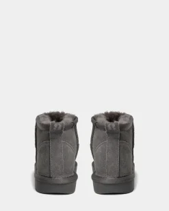 MARTHASW TEDDY BOOT - Dark grey