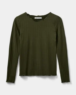 MATTIESW T-SHIRT LONG SLEEVE - Olive