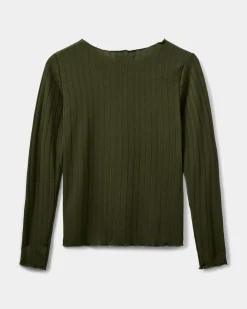 MATTIESW T-SHIRT LONG SLEEVE - Olive