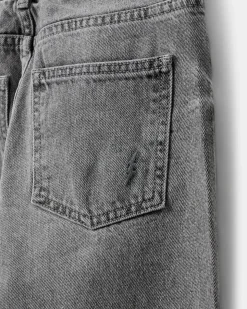 MELIKASY LOW WAIST TROUSERS - Grey