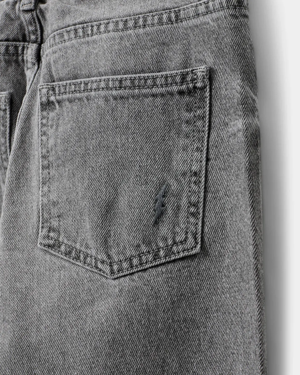 MELIKASY LOW WAIST TROUSERS - Grey