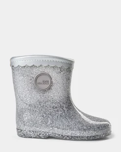 MELLYSK RUBBER BOOT W. LiINING - Silver