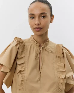 MERLYSW BLOUSE - Camel