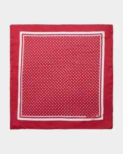 MIASW SCARF - Red / Off White