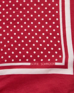 MIASW SCARF - Red / Off White