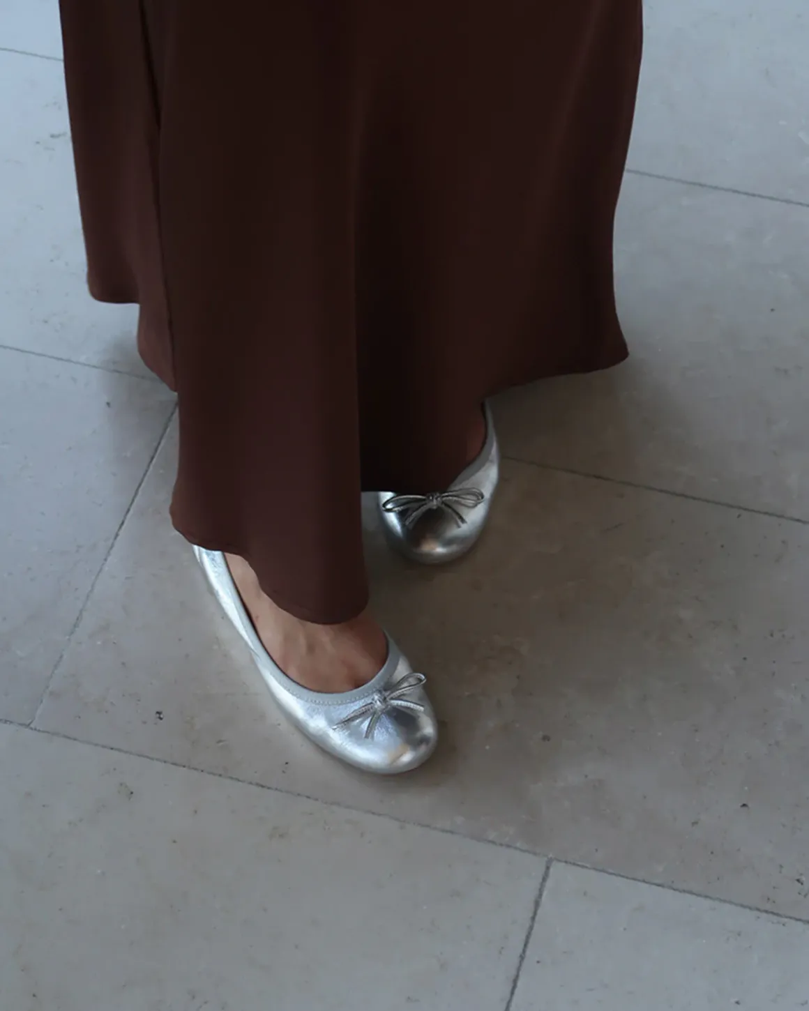 MINNASW BALLERINA - Silver