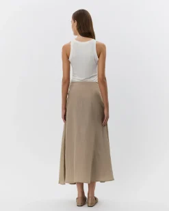 MIRRISSW SKIRT - Camel
