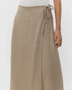 MIRRISSW SKIRT - Camel